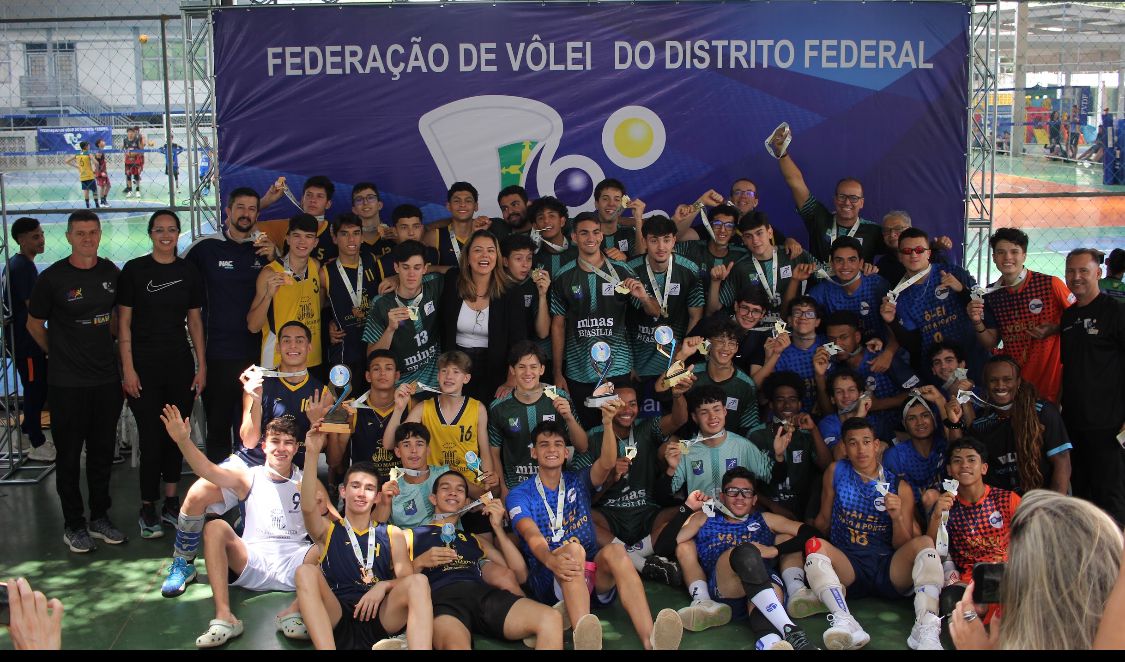 CAMPEÕES DO BRASILENSE INFANTIL E JUVENIL 2024