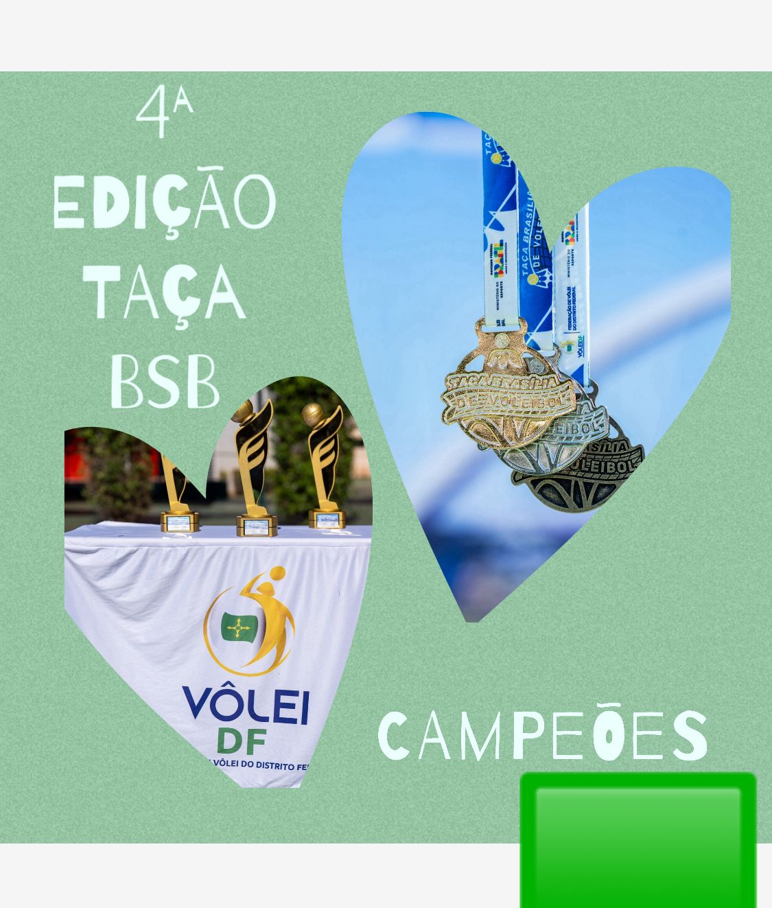 CAMPEÕES DA 4ª EDIÇÃO DA TAÇA BRASÍLIA DE VÔLEIBOL