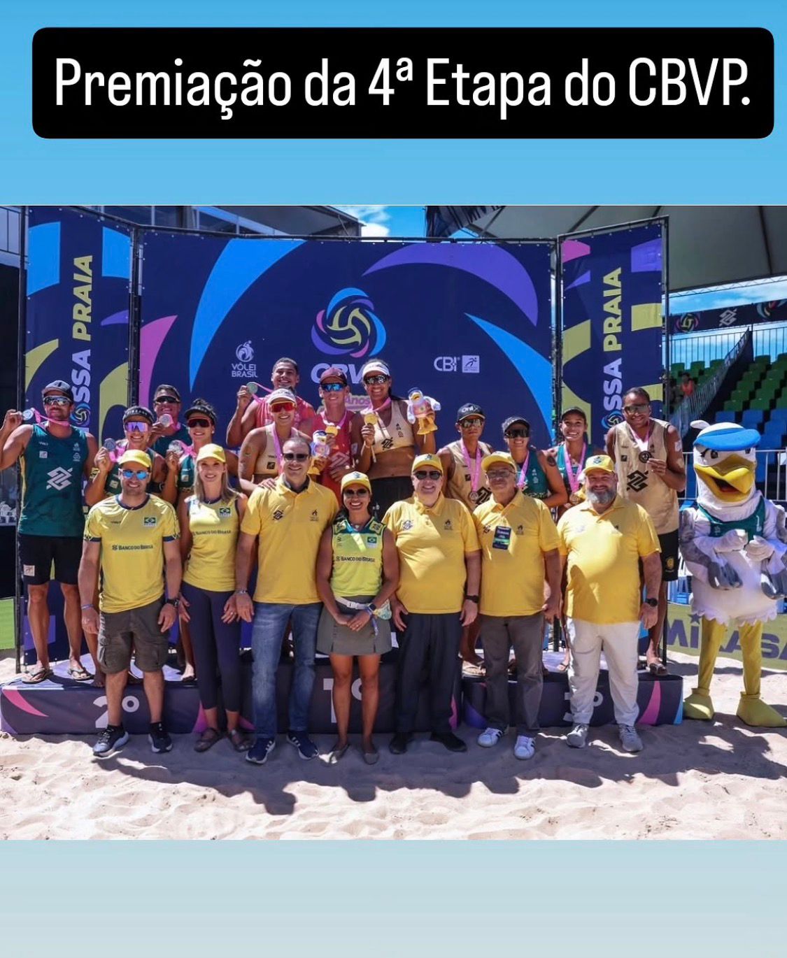 FELIPE ALVES DO DF SOBE AO PÓDIO NA 4ª ETAPA DO CBVP ADULTO EM BRASÍLIA