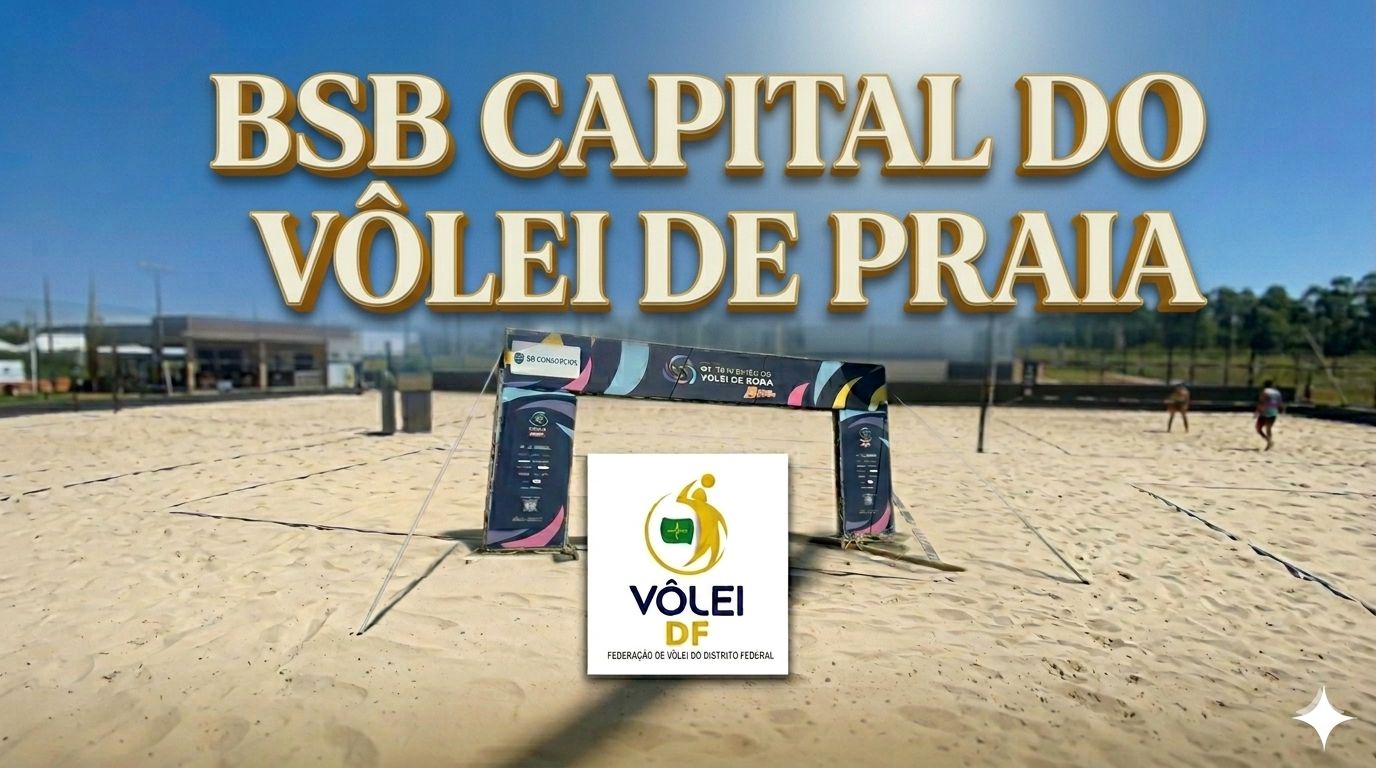 AGRADECIMENTO DA CBV À ATUAÇÃO DA FVDF NAS COMPETIÇÕES DE VÔLEI DE PRAIA NA CAPITAL