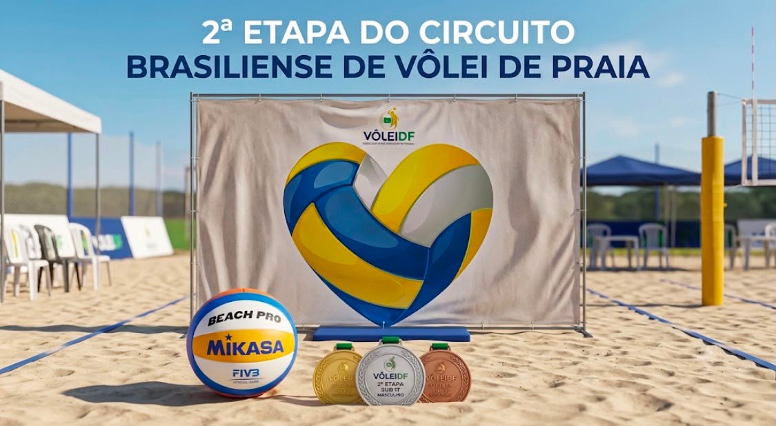 2ª ETAPA DO CIRCUITO BRASILIENSE DE VÔLEI DE PRAIA